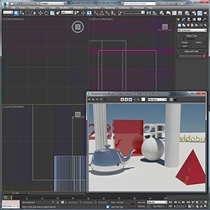 3ds Max 2D ve 3D Hazır Nesneler Video Eğitimi